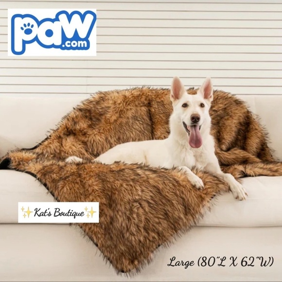 (NWT) PupProtector Waterproof Throw Blanket - Sable Tan, Large (80”L X 62”W) - Picture 2 of 12